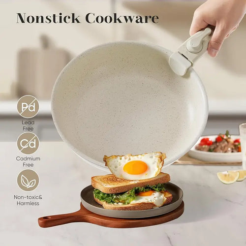 Kitchenmaiden®️ 11pcs Cookware Set