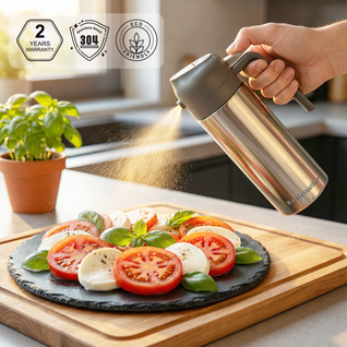 Kitchenmaiden®️ 2-in-1 Oil Dispenser Pro